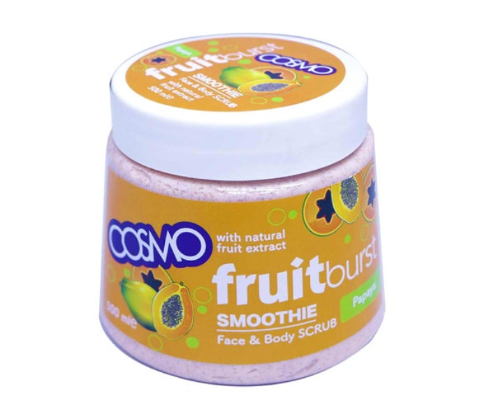 COSMO 12-Piece Fruitburst Smoothie Face And Body Scrub With Papaya - Zoom Image