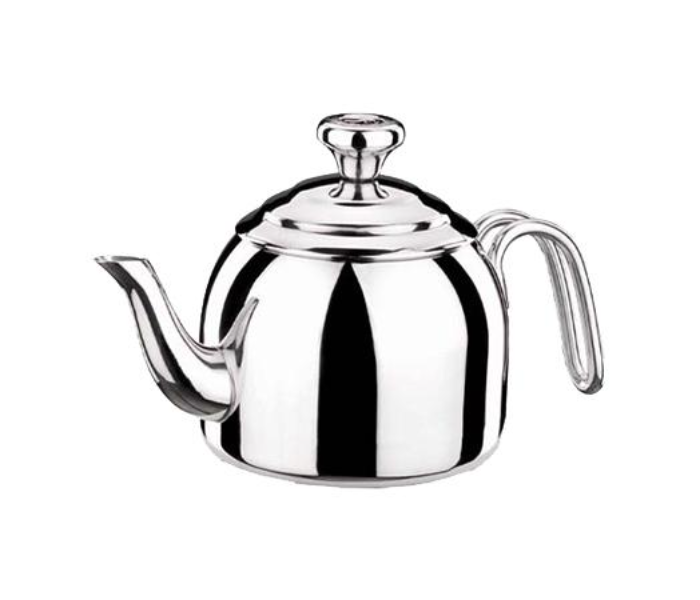 Korkmaz A051 1.1L Droppa Tea Pot - Stainless Steel - Zoom Image