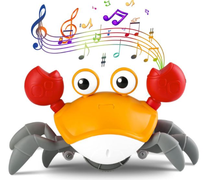 Crawling Crab Baby Toy with Music and smart Obstacle Avoidance - Zoom Image 1