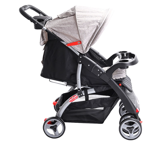 Baby plus BP4959KHAKI Sunshade Canopy Stroller - Khaki - Zoom Image 3