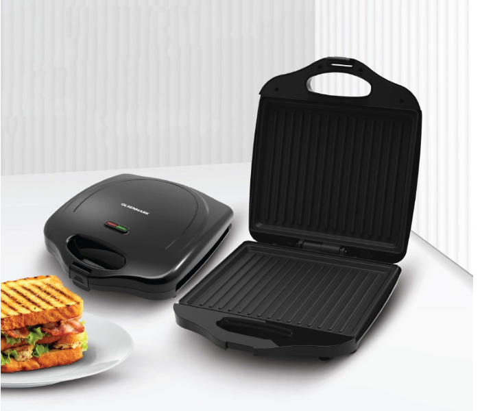 Olsenmark OMGM7012 1400W 4-Slice Grill Maker - Black - Zoom Image 2