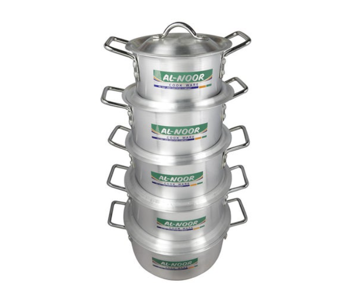 AL NOOR 5-Piece Cooking Pots Set - Zoom Image