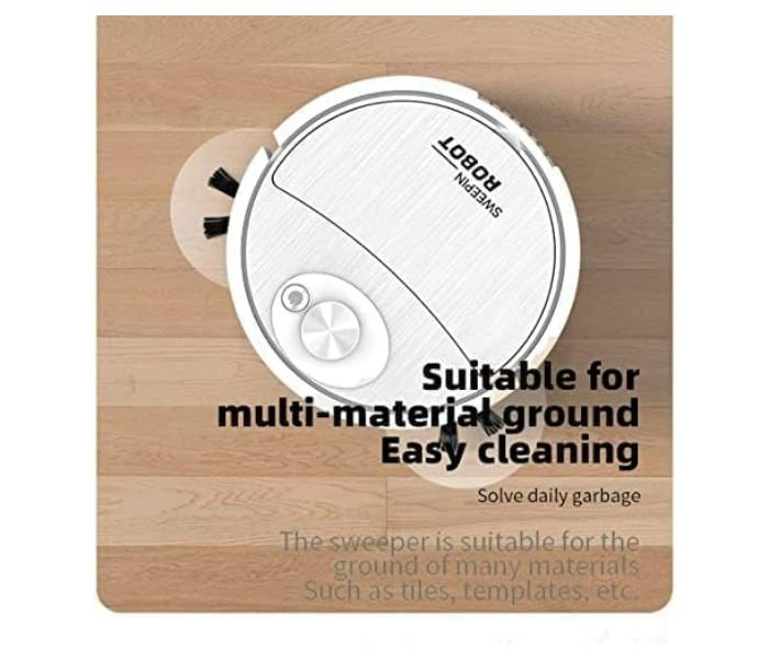 Mini Intelligent Sweeping Robot Vacuum Cleaner with  Drag Suction All In One Machine - Zoom Image 6