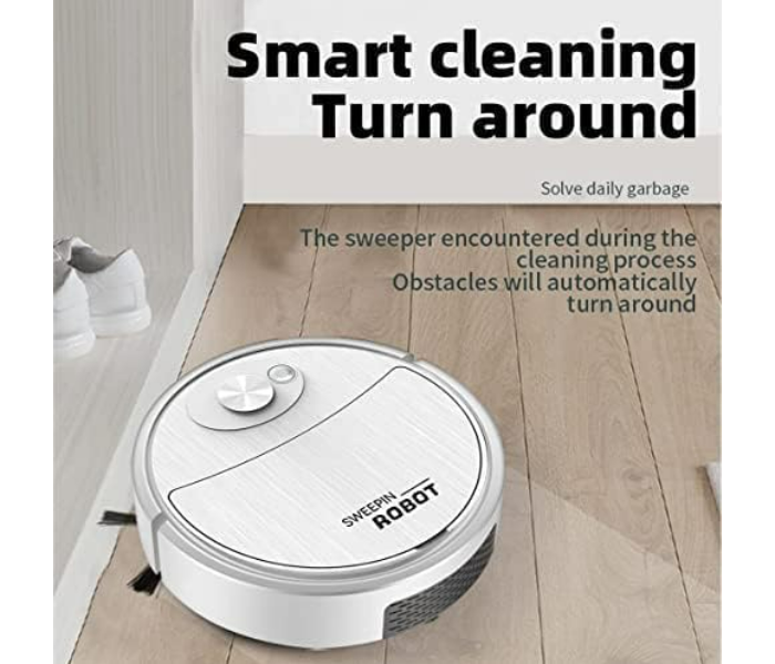 Mini Intelligent Sweeping Robot Vacuum Cleaner with  Drag Suction All In One Machine - Zoom Image 4