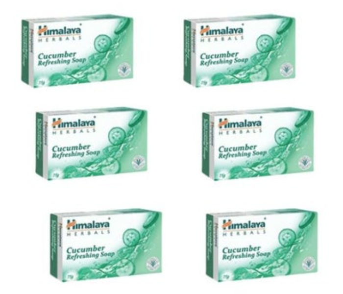 Himalaya Pack Of 6 Cucumber And Coconut Soap - Zoom Image