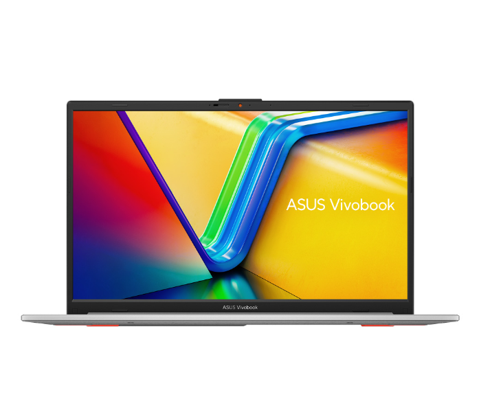 Asus Vivobook Go 15 E1504GA-NJ233W 15.6inch FHD Intel Core i3-N305  8GB RAM 256GB SSD Shared Intel UHD Graphics English-Arabic Keyboard Windows 11 Home - Silver - Zoom Image 2