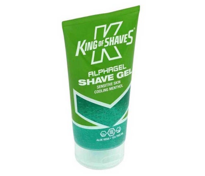 King of shaves Alpha Gel Shave Gel Cooling Menthol - Zoom Image