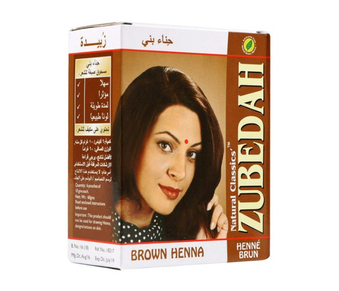 ZUBEDAH 10-Piece Natural Classics Premium Henna Box Set - Zoom Image