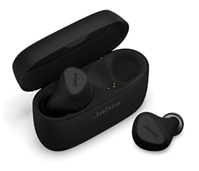 Jabra Elite 5 True Wireless in-Ear Bluetooth Earbuds - Titanium Black - Zoom Image 1