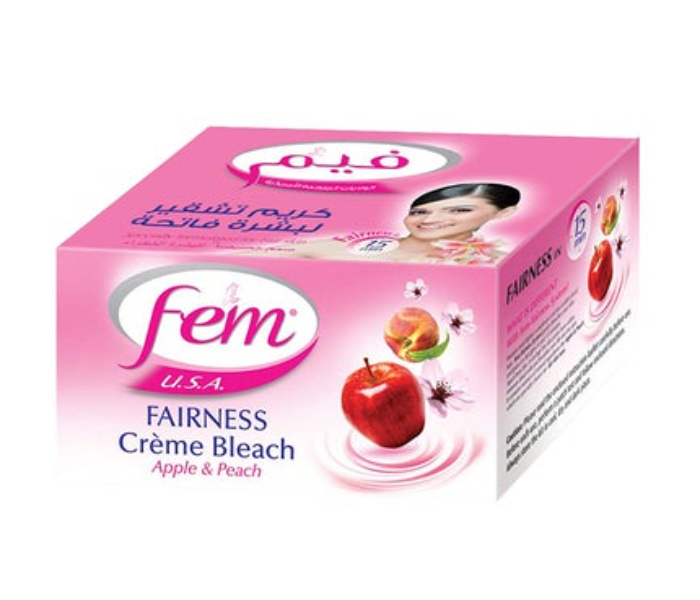 fem Fairness Apple And Peach Cream Bleach - Zoom Image