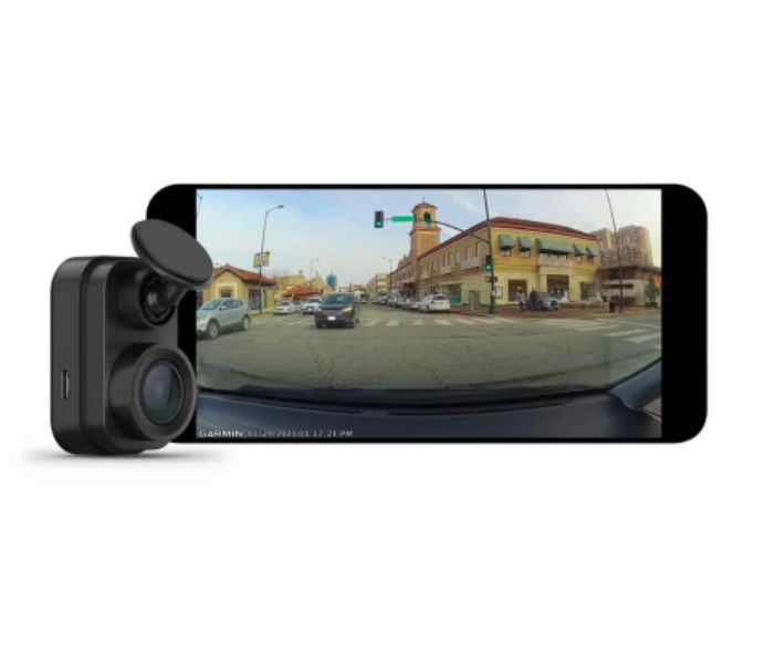 Garmin 010-02504-10 Dash Cam Mini 2 1080p Tiny Dash Cam With 140-degree Field Of View - Black  - Zoom Image 6