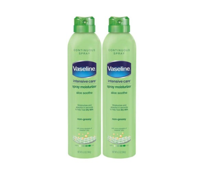 Vaseline 2-Piece Intensive Care Spray Moisturizer Set - Zoom Image