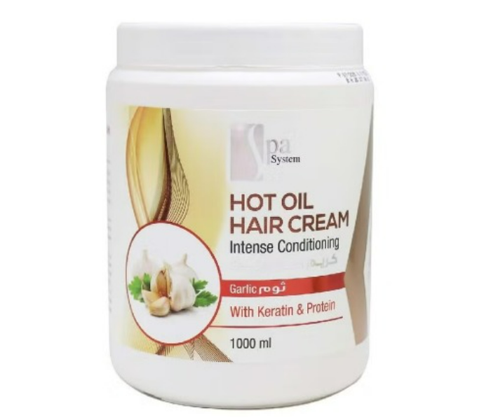 Spa System Hot Oil Hair Cream Intense Conditioning 1000 ml - Zoom Image