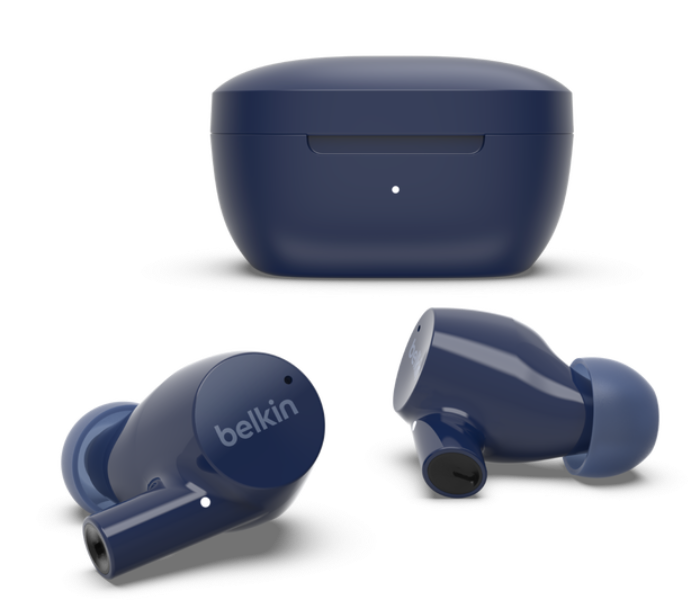 Belkin AUC004BTBL SOUNDFORM Rise True Wireless Earbuds - Blue - Zoom Image 4