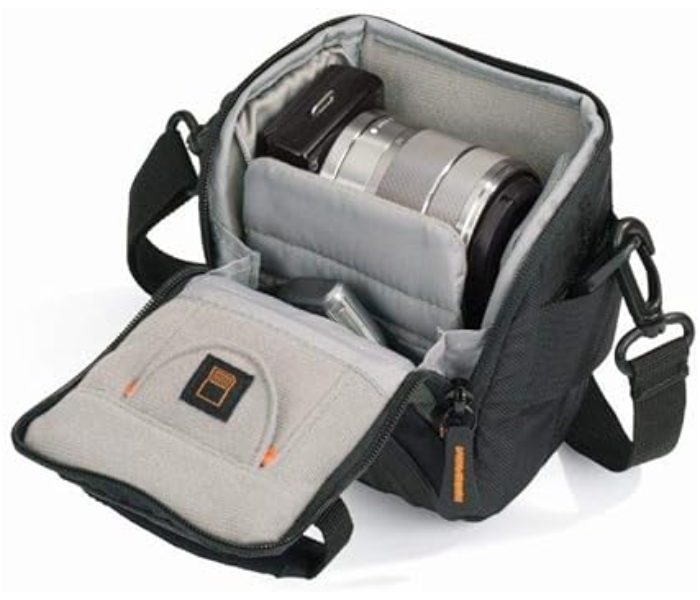 Lowepro Apex 100 AW Shoulder Bag for Digital Cameras And Camcorders - Black - Zoom Image 4