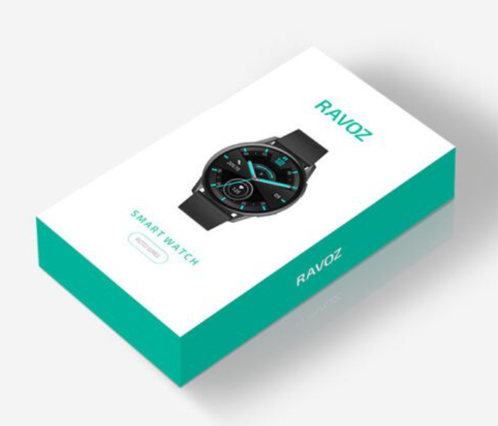 Ravoz Smart Watch Rizto Kw16 With Black  Strap - Zoom Image 2