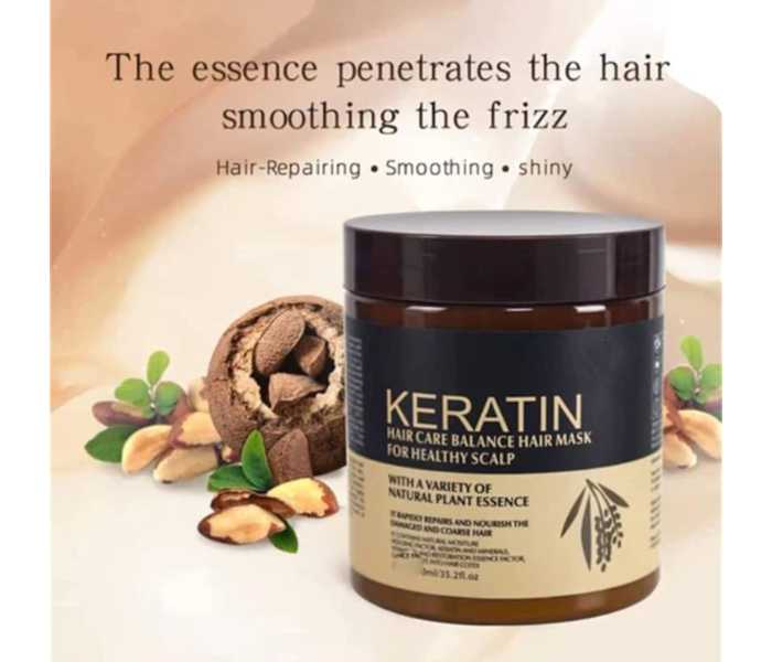 Keratin Hair Care Mask for Healthy Scalp, Balance Hair Mask Deep Conditioner, Hair Butter Mask - Zoom Image 2