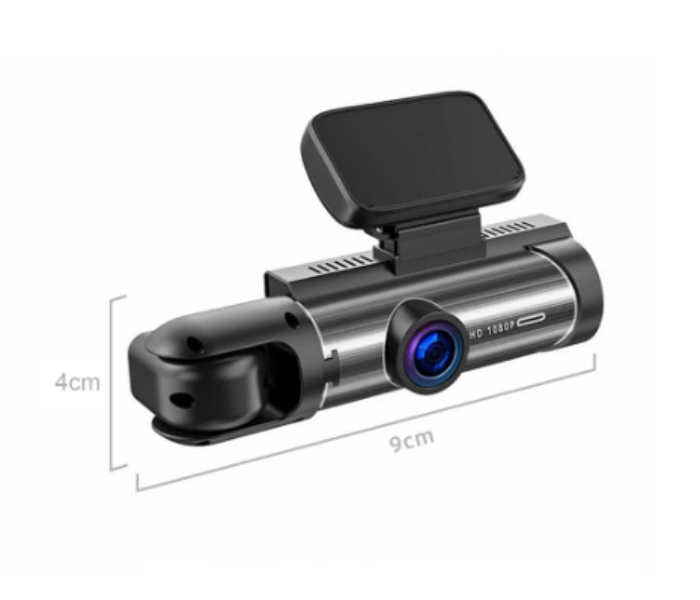 Dual Lens Car Dash Cam DVR Driving Recorder Wide Angle Motion Detection Loop Recording Dash Camera - Zoom Image 2