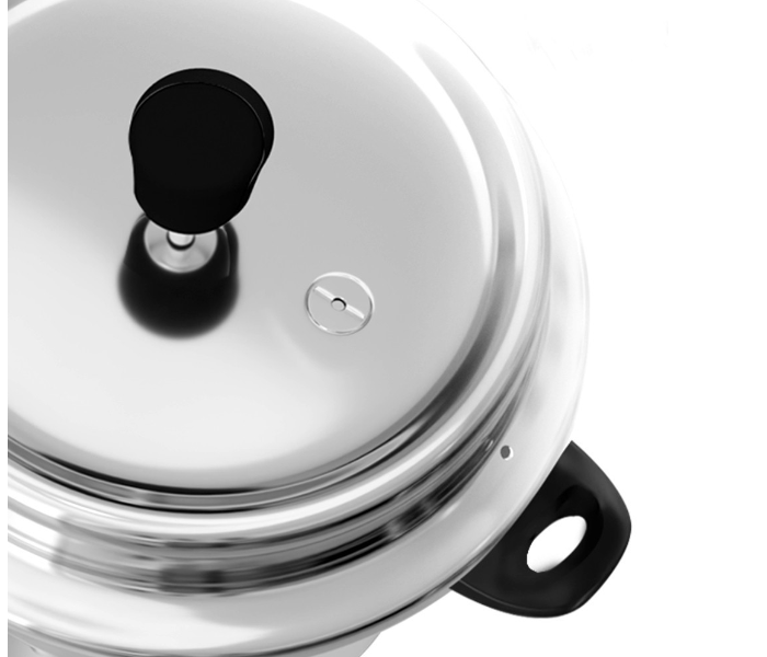 Delici ADPC3E 3Litre Dripless Aluminium Pressure Cooker - Silver - Zoom Image 3