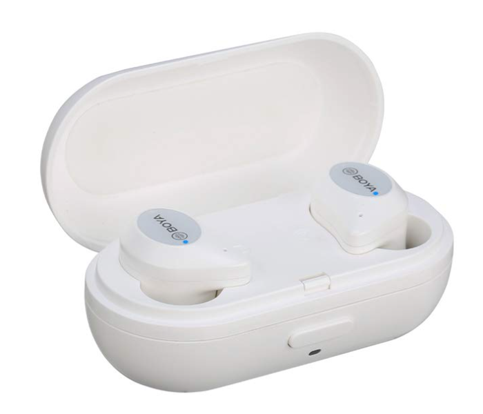 Boya BY-AP1 Bluetooth True Wireless Stereo Earbuds - White - Zoom Image 3