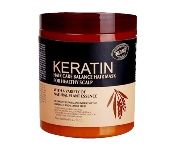 Keratin Hair Care Mask for Healthy Scalp, Balance Hair Mask Deep Conditioner, Hair Butter Mask - Zoom Image 1