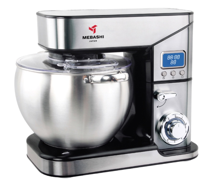 Mebashi ME-SBM1115 Stand Bowl Mixer with LED indicator - Black and Silver - Zoom Image