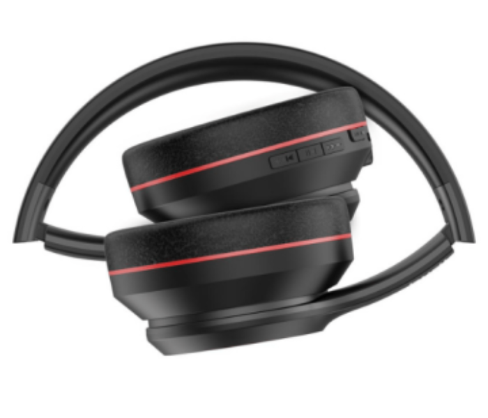 Budi Bluetooth Stereo Headphone - Black - Zoom Image 3