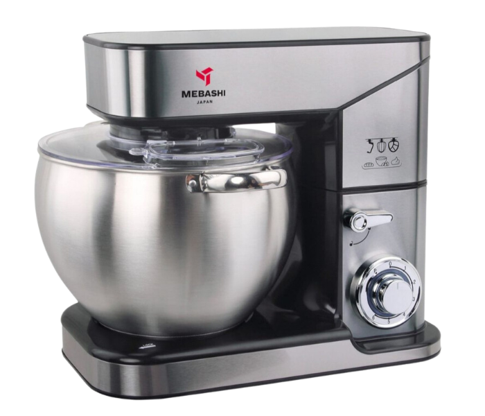 Mebashi ME-SBM1109B Stand Bowl Mixer - Black and Silver - Zoom Image