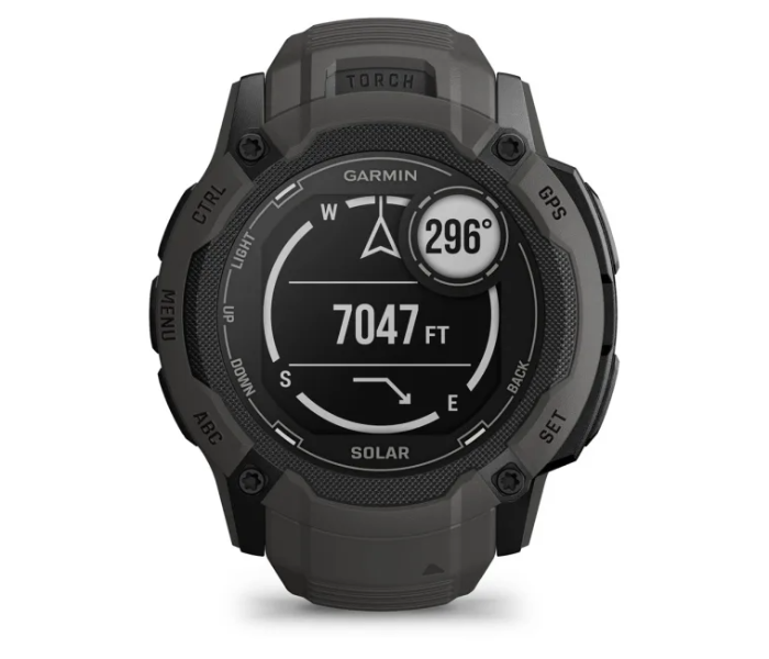 Garmin 010-02805-00 Instinct 2X Solar Standard Edition GPS Smart Watch - Graphite - Zoom Image 5