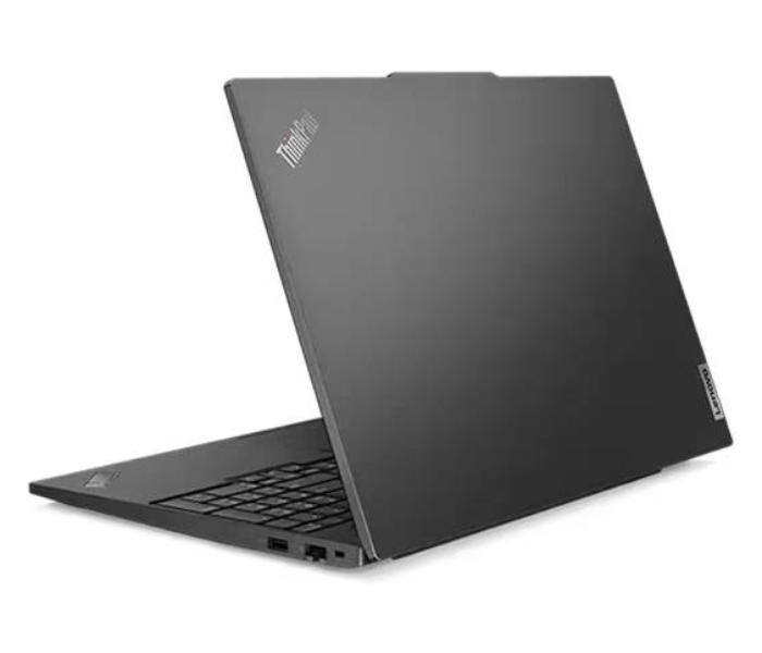 Lenovo 21JN0022GR Thinkpad E16 16 Inch WUXGA Display Intel Core i7 13Th Gen 8GB RAM 512GB SSD Intel IRIS Graphics English Arabic Keyboard DOS Laptop - Black  - Zoom Image 4