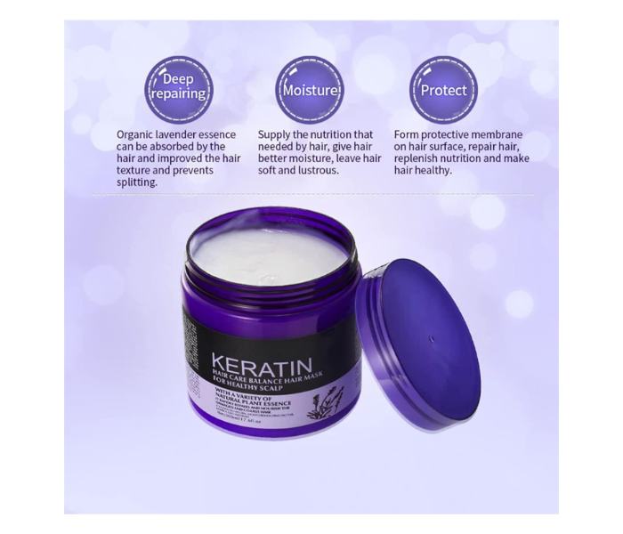 Keratin Hair Care Mask for Healthy Scalp, Balance Hair Mask Deep Conditioner, Hair Butter Mask - Zoom Image 6