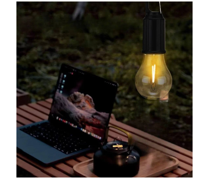 Portable Rechargeable Outdoor Camping Hanging Type-C Charging Retro Bulb Decoration Light - Zoom Image 7