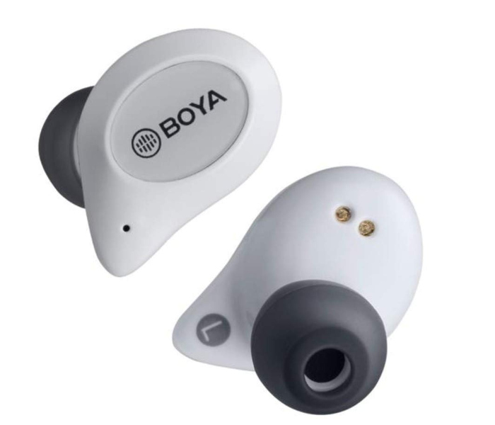 Boya BY-AP1 Bluetooth True Wireless Stereo Earbuds - White - Zoom Image 1