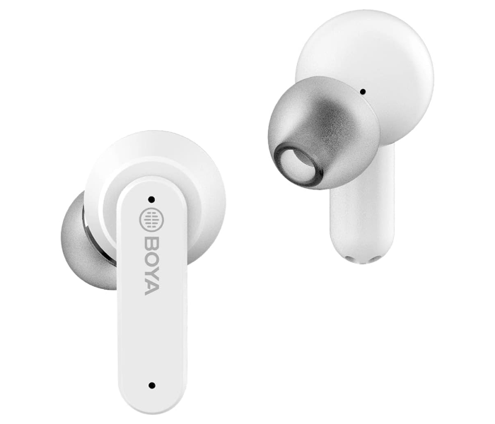 Boya BY-AP4 True Wireless Stereo Earbuds - White - Zoom Image 1