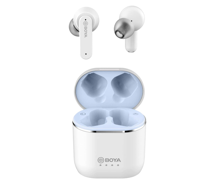 Boya BY-AP4 True Wireless Stereo Earbuds - White - Zoom Image 3