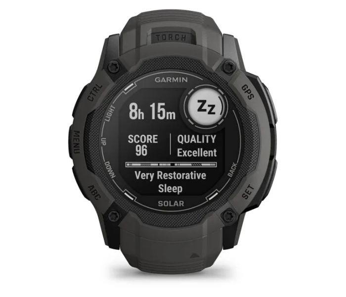 Garmin 010-02805-00 Instinct 2X Solar Standard Edition GPS Smart Watch - Graphite - Zoom Image 4