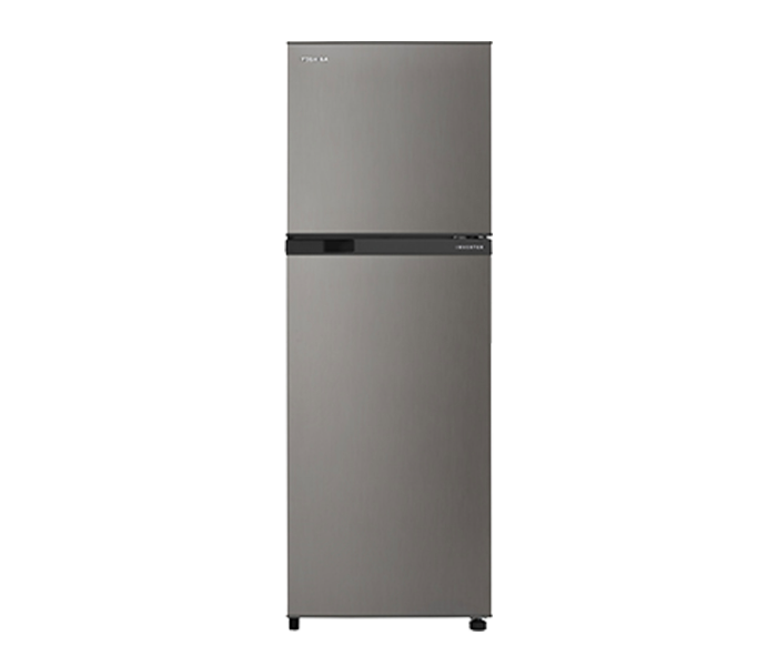 Toshiba GR-A33US Double Door Refrigerator 330 Litre - Dark Silver - Zoom Image 1