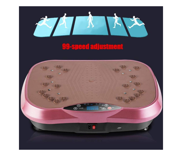 Multi Function Vibration machine full body vibrator for weight loss fat burn vibration plate remote Control, Vibrating Home Power Plate Fitness Trainer - Zoom Image 3