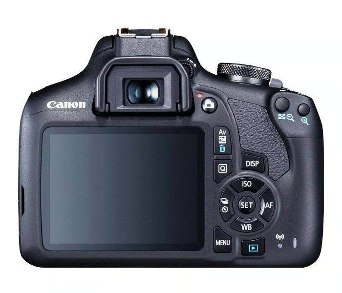 Canon EOS 2000D with EF-S 18-55mm DC II Lens - Black - Zoom Image 2