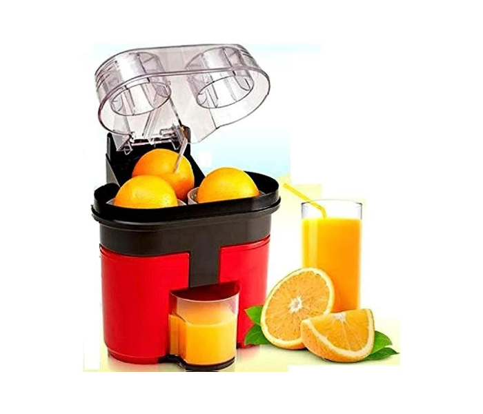 Electric Double Disc Orange Juicer Portable Cut and Squeeze Juice Extractor - Zoom Image 1