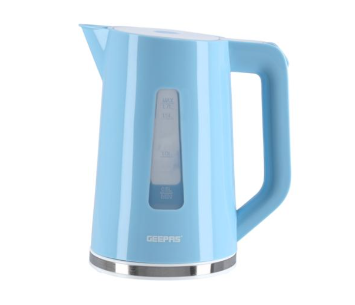 Geepas GK5449 1.7L Cordless Electric Kettle - Sky Blue - Zoom Image 1