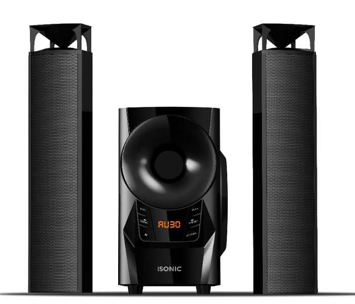 iSonic IS 472 3.1 Channel Multimedia Speaker - Black - Zoom Image