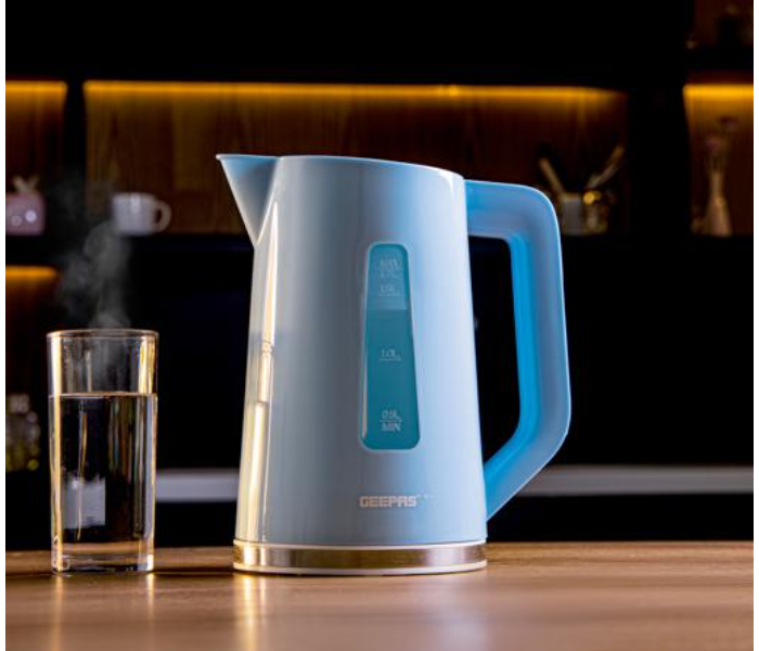 Geepas GK5449 1.7L Cordless Electric Kettle - Sky Blue - Zoom Image 7