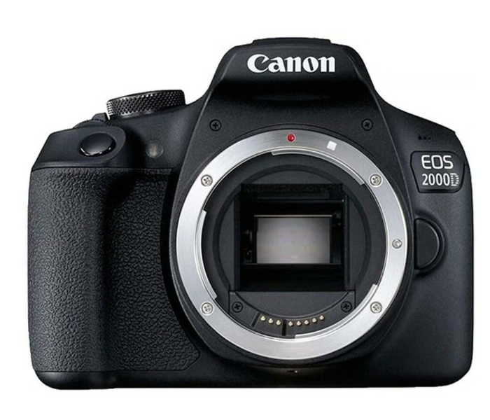 Canon EOS 2000D with EF-S 18-55mm DC II Lens - Black - Zoom Image 4