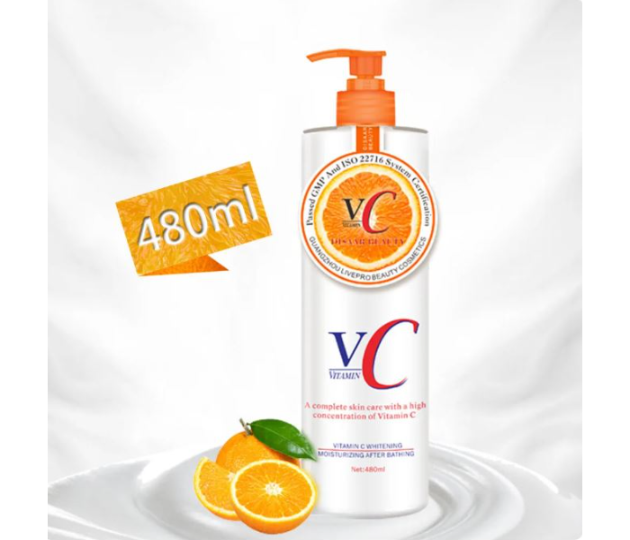 Vitamin C Body Creams 480ml Moisturizing Whitening Face Lotion Remove Melanin Firming Anti Wrinkle Repair Skin Care - Zoom Image 2