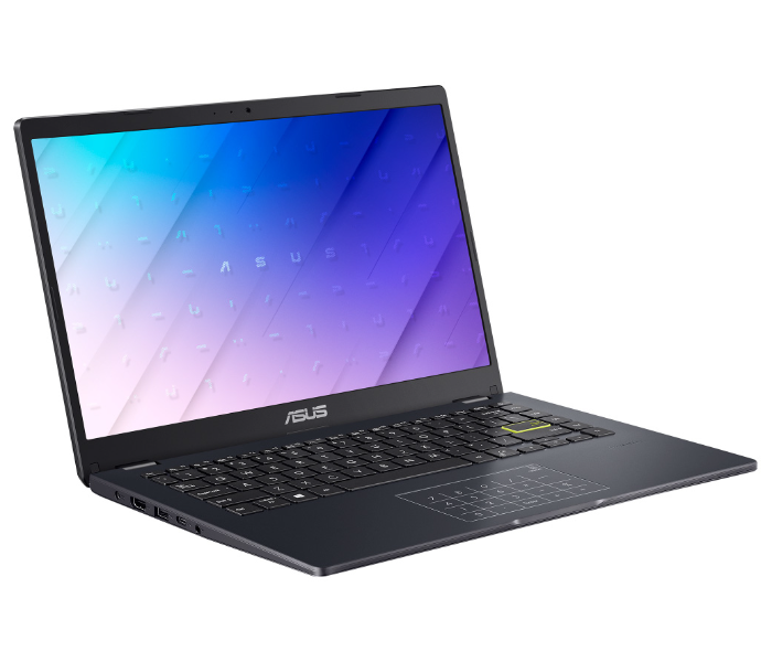 Asus Vivobook Go 14 E410MA-BV1248WS Intel Celeron N4020 14" FHD 4GB RAM 128GB SSD Shared Intel UHD Graphics 600 Windows 11Home English-Arabic Keyboard - Peakock Blue - Zoom Image 2