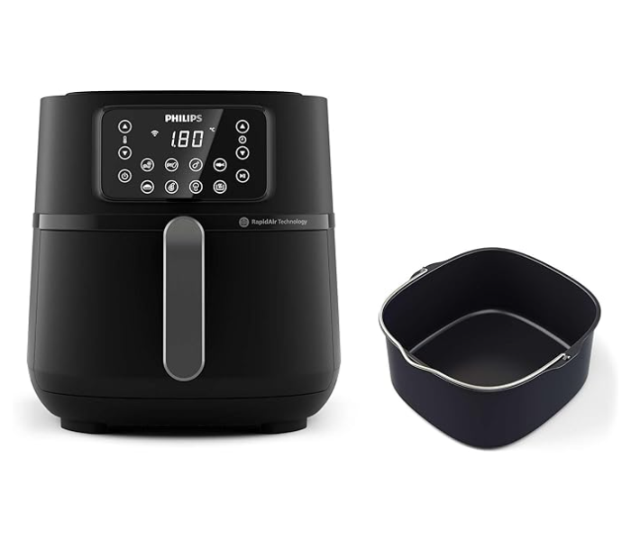 Philips HD9285/93 5000 Series Airfryer Cosmos XXL Connected - Black - Zoom Image 5