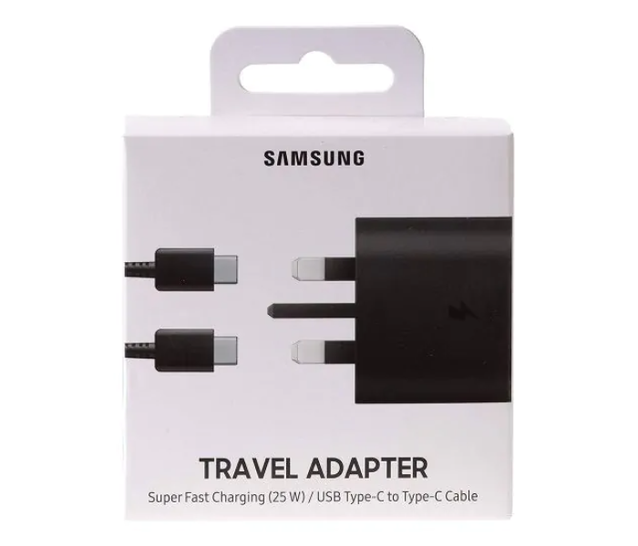 Samsung 25W Travel Adapter With USB Type-C Cable - Black - Zoom Image 4