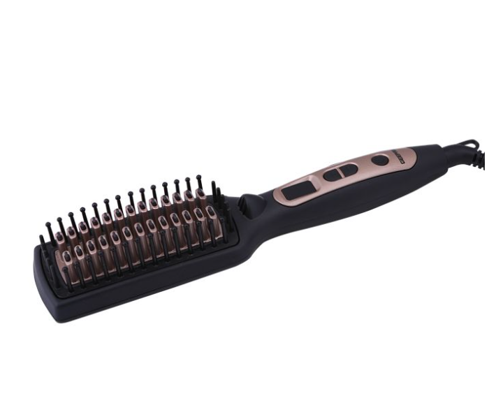 Geepas GHBS86037 Ceramic Hair Brush - Black - Zoom Image 2