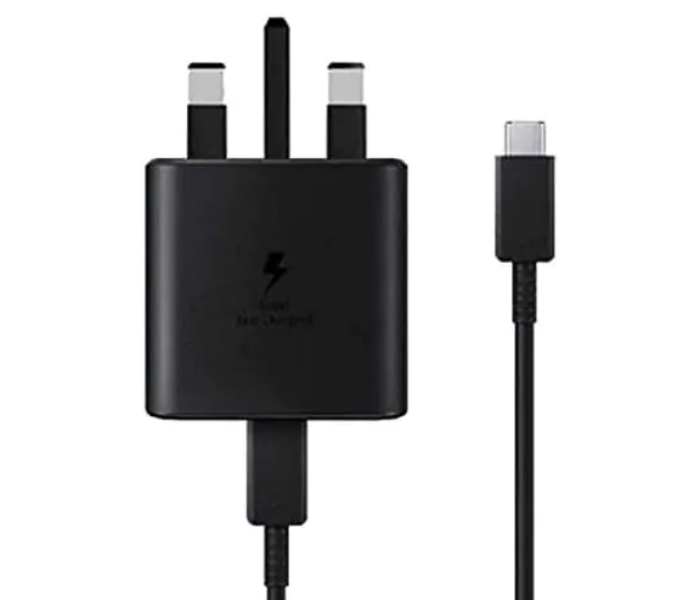 Samsung 25W Travel Adapter With USB Type-C Cable - Black - Zoom Image 3